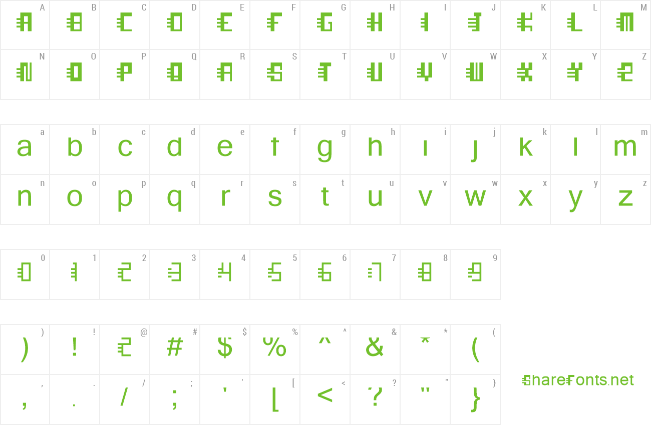 Font duduteta13 preview