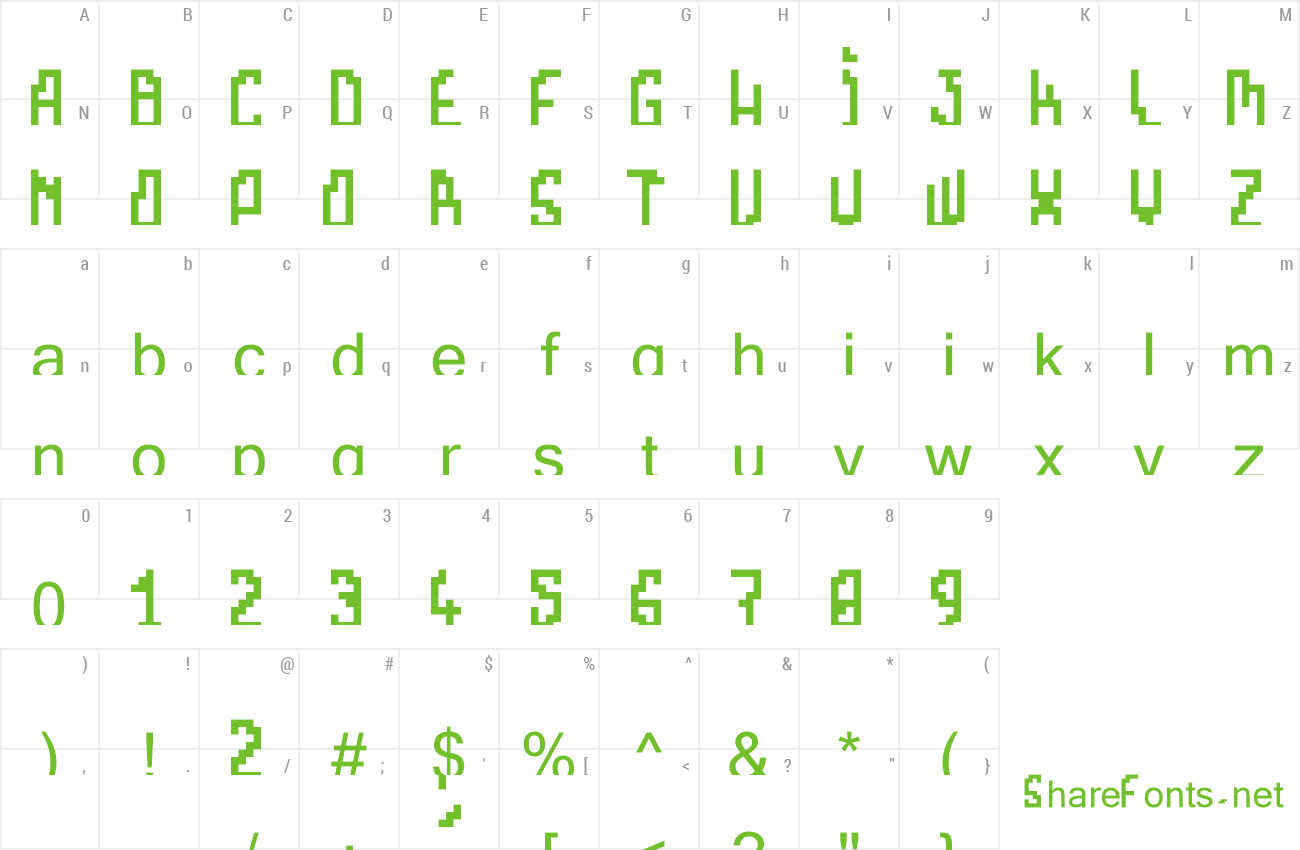 Font Escalator 4 preview