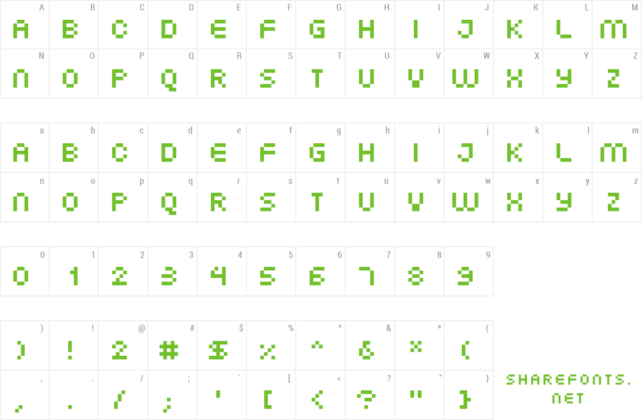 Font FFF Atlantis Cyrillic Attempt preview