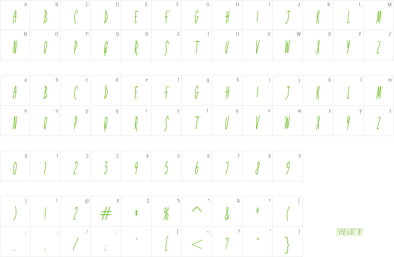 Font Fidelity Hour BTN preview