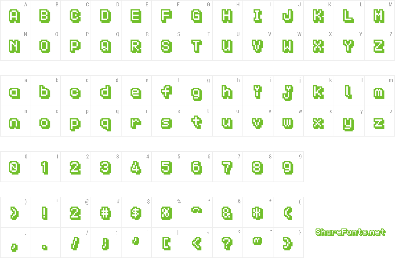 Font KS-PetitHeartOutline10_5 preview