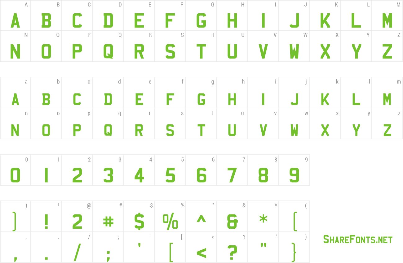 Font Mandatory preview