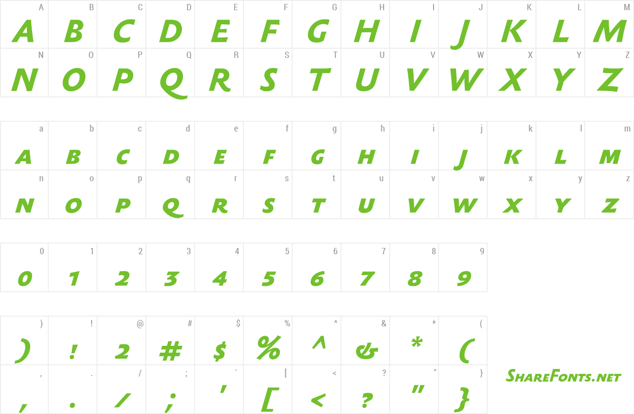 Font Sebastian Medium SC preview