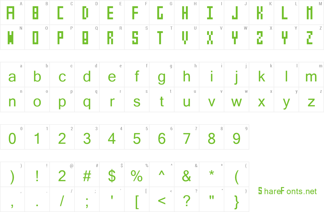 Font tigercat preview