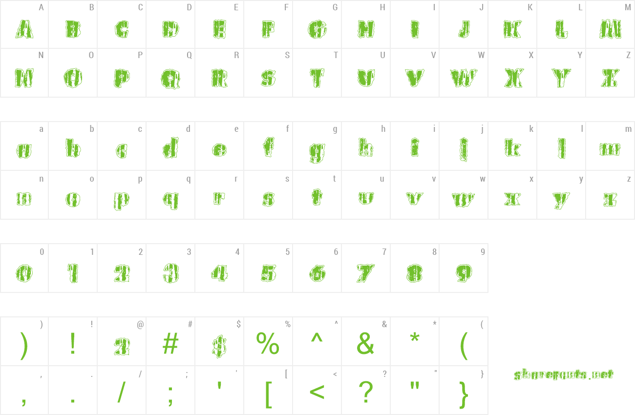 Font Urban Animal preview