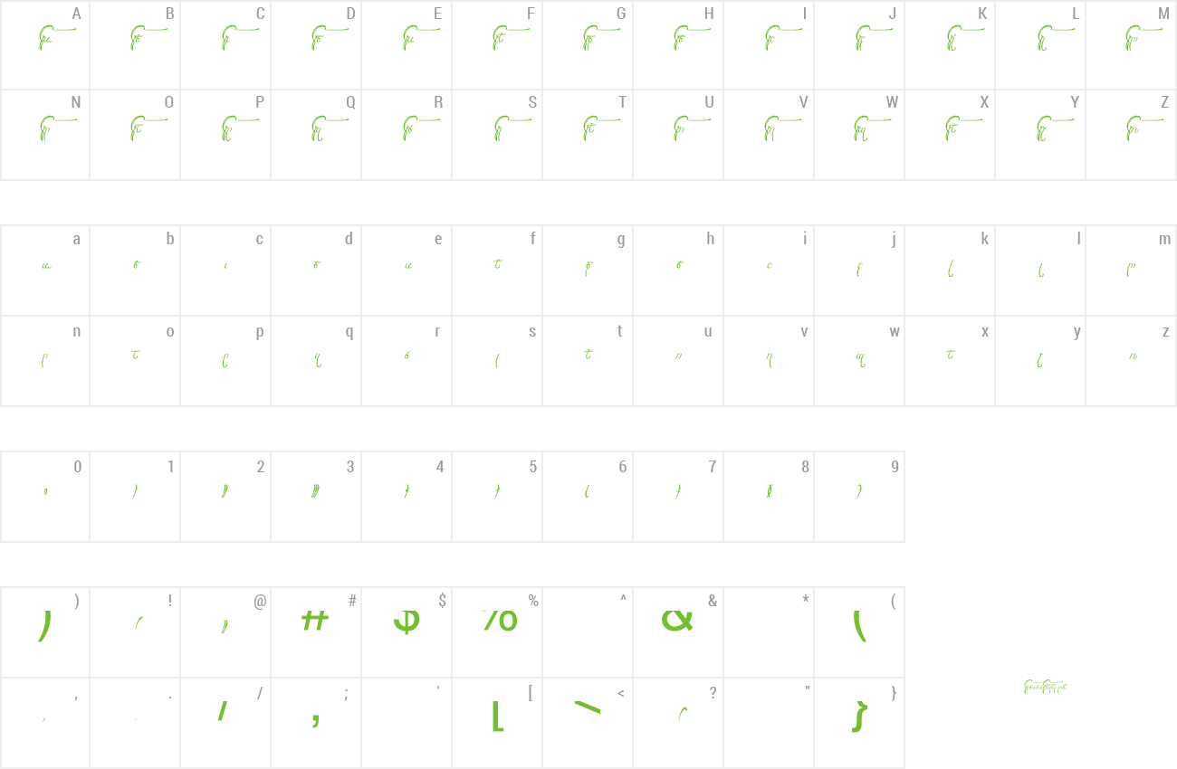fire emblem ancient glyphs font