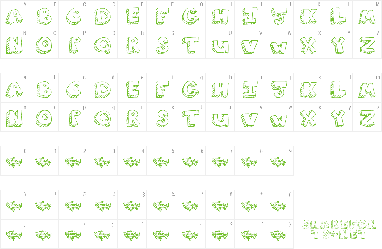 Font Sunday Morning Garage Sale preview