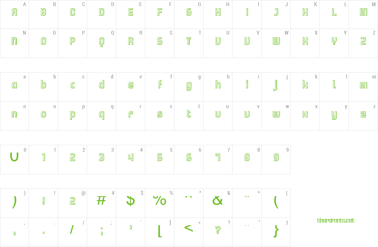 Font Bas Relief preview