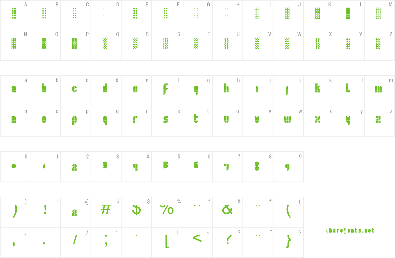 Font CLONE Pattern preview