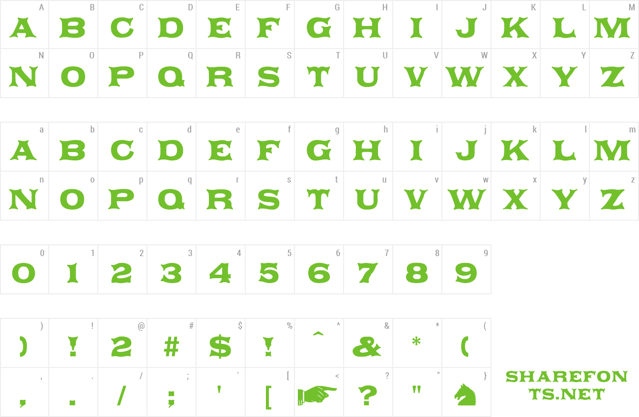 Font Daisy-Regular preview