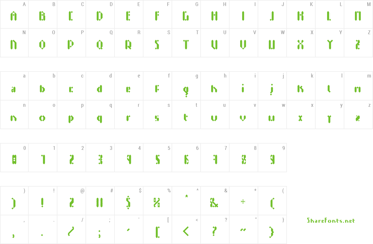 Font DAplakijtt preview