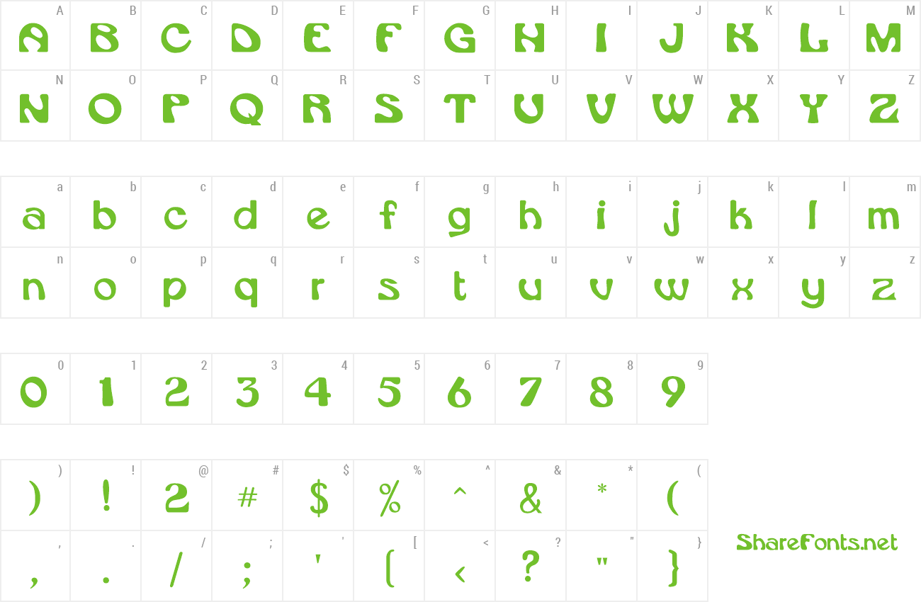 Font Daytona preview