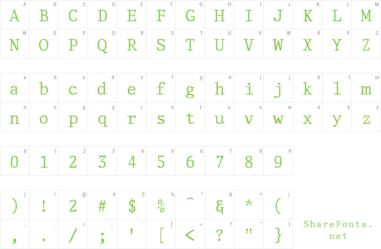 Font Delegate-Normal preview