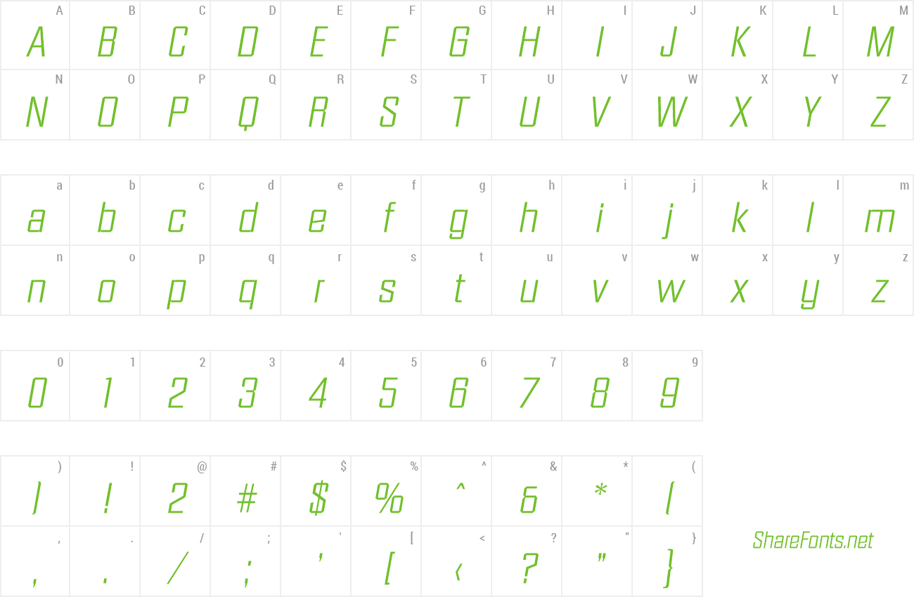 Font Diamante-Serial-Light preview