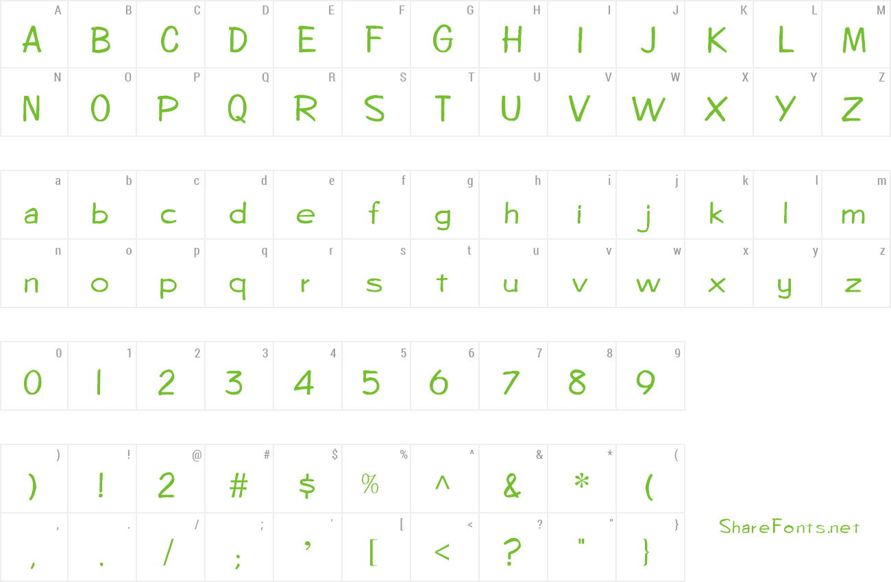 Font Diego1-Light preview