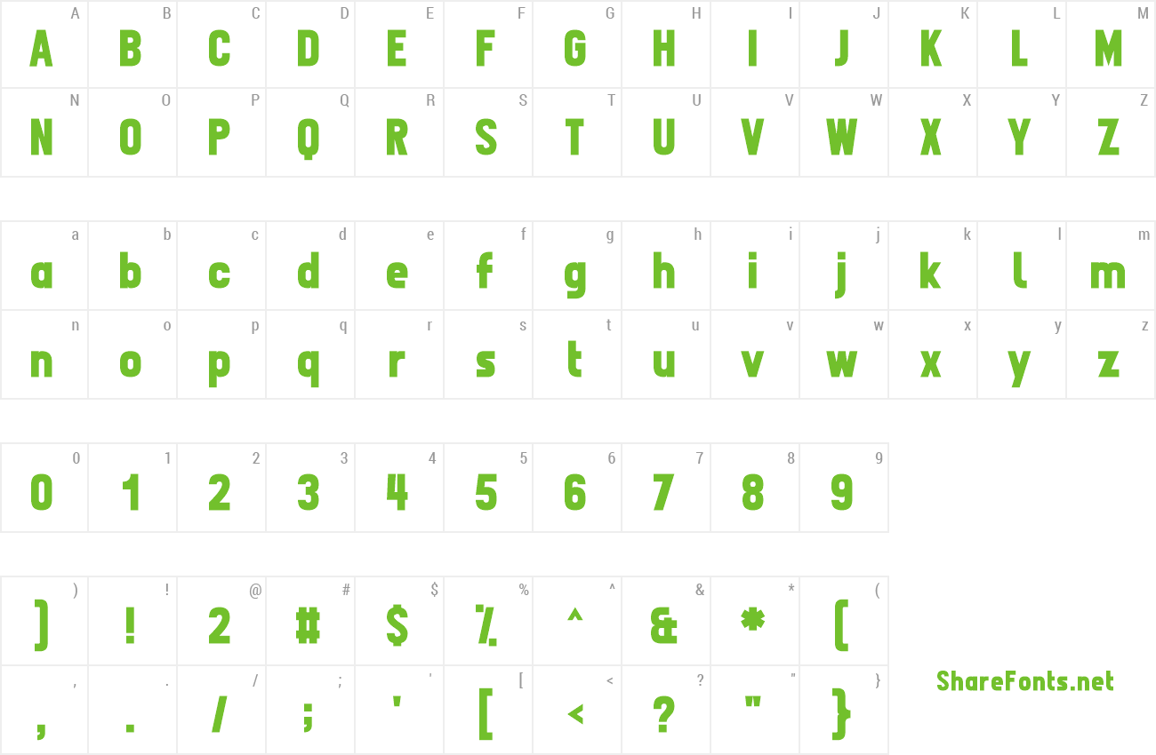 Font Front Page News preview