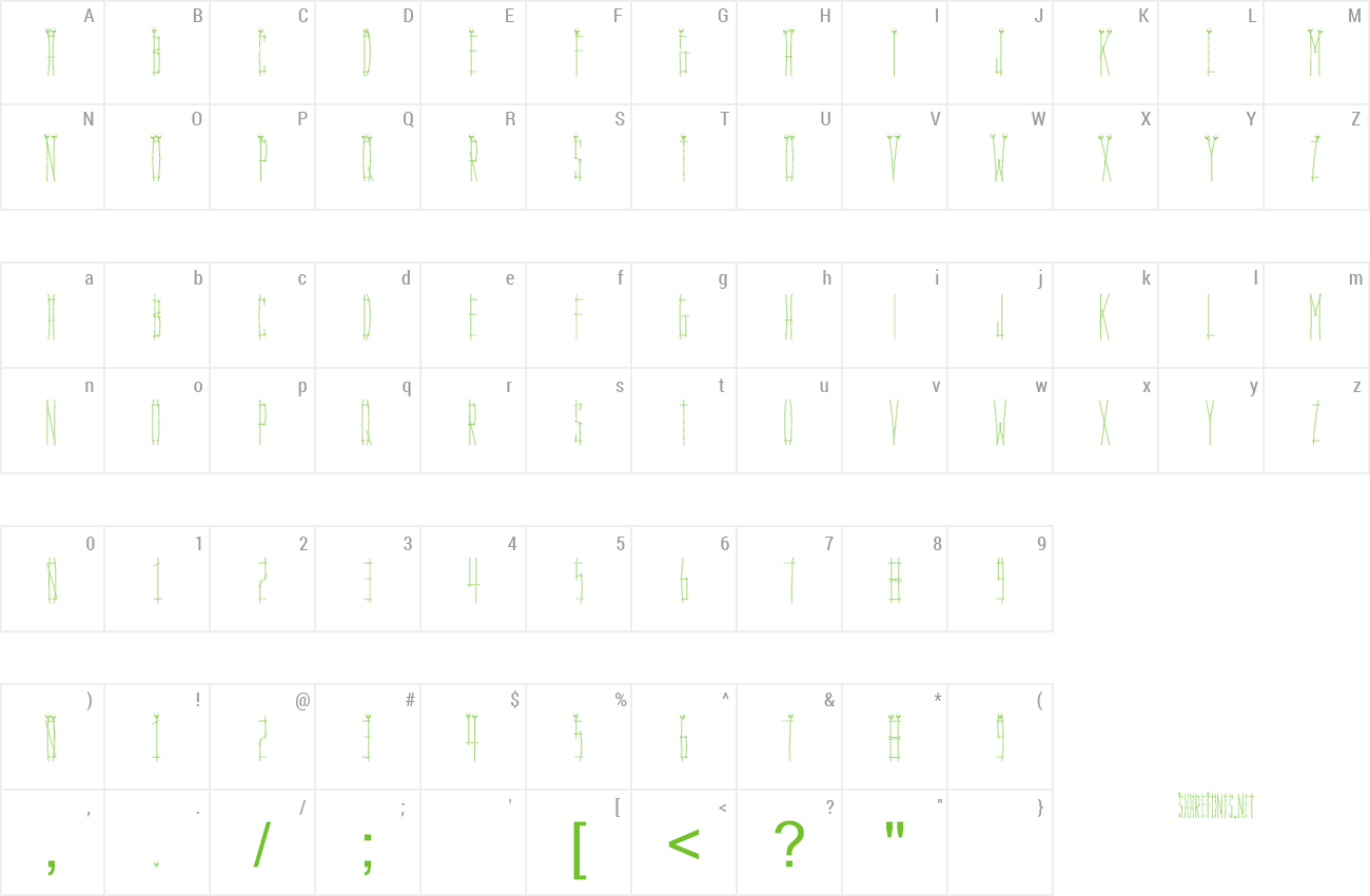 Font Headhunter preview