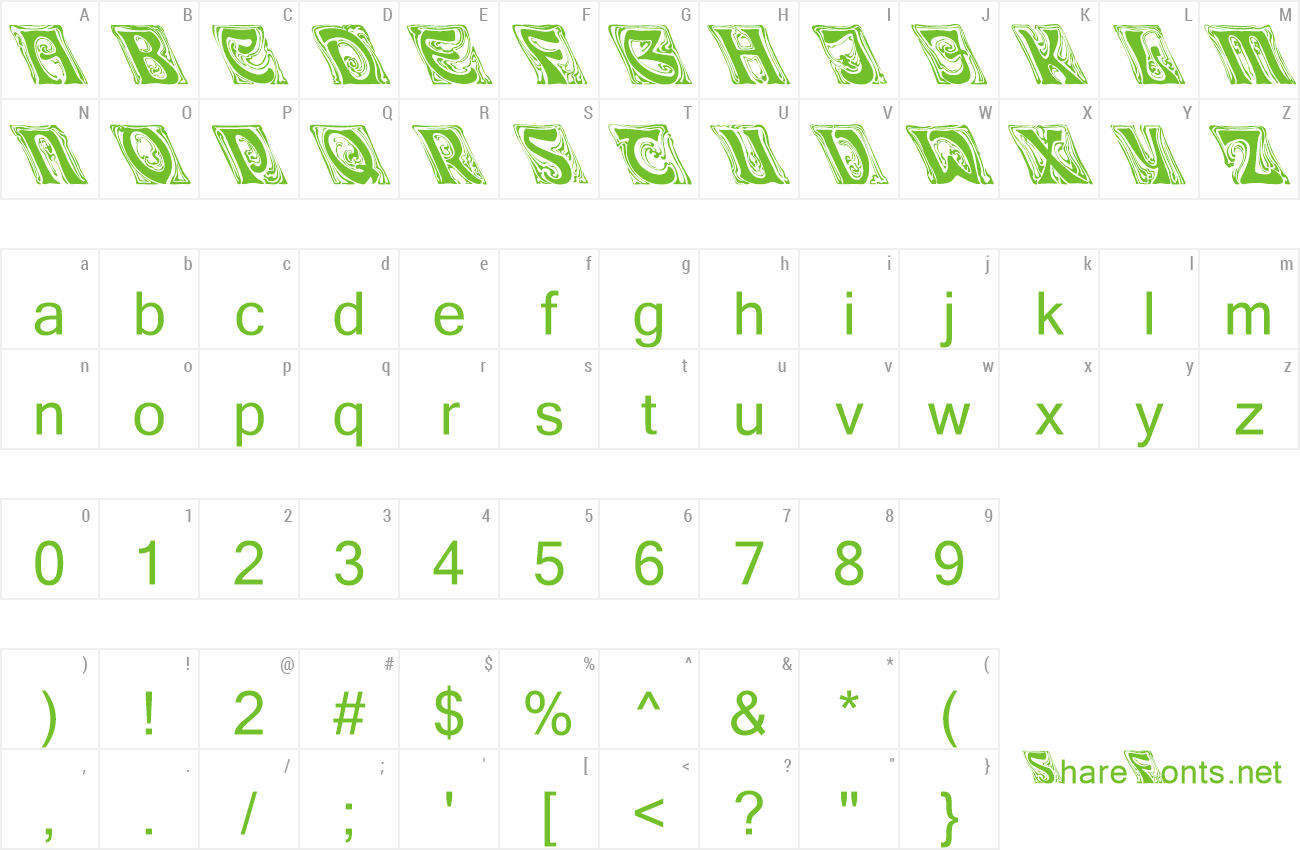 Font Ian Bent preview