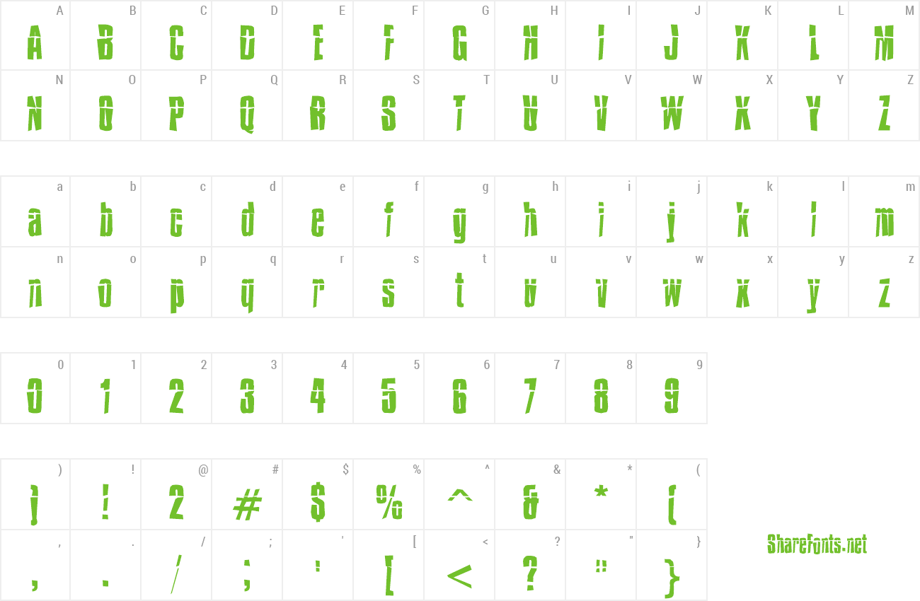 Font Impossible MM preview