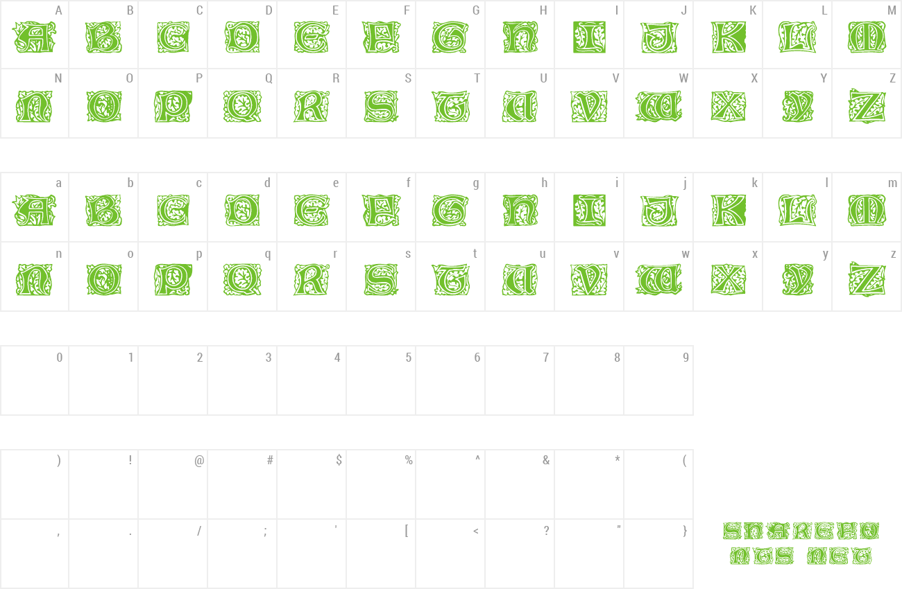 Font Jeff Nichols preview