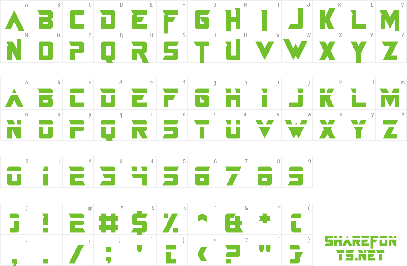 Font Just In The Firestorm preview