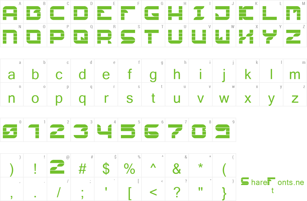 Font Kaeceeya-Saya preview
