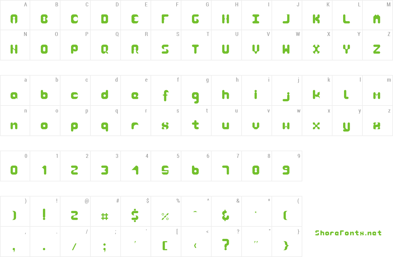 Font Kandryve preview