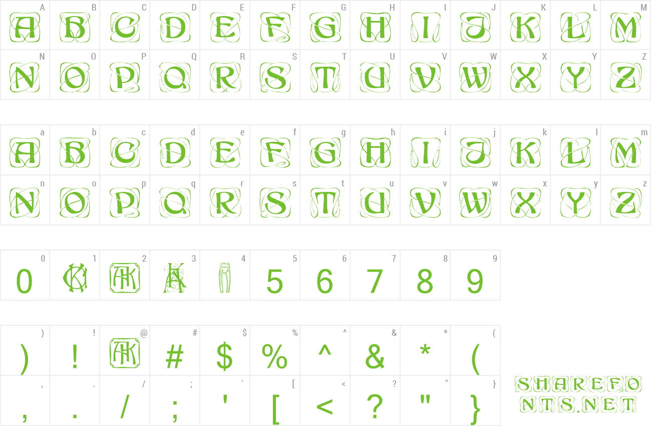 Font Konanur preview