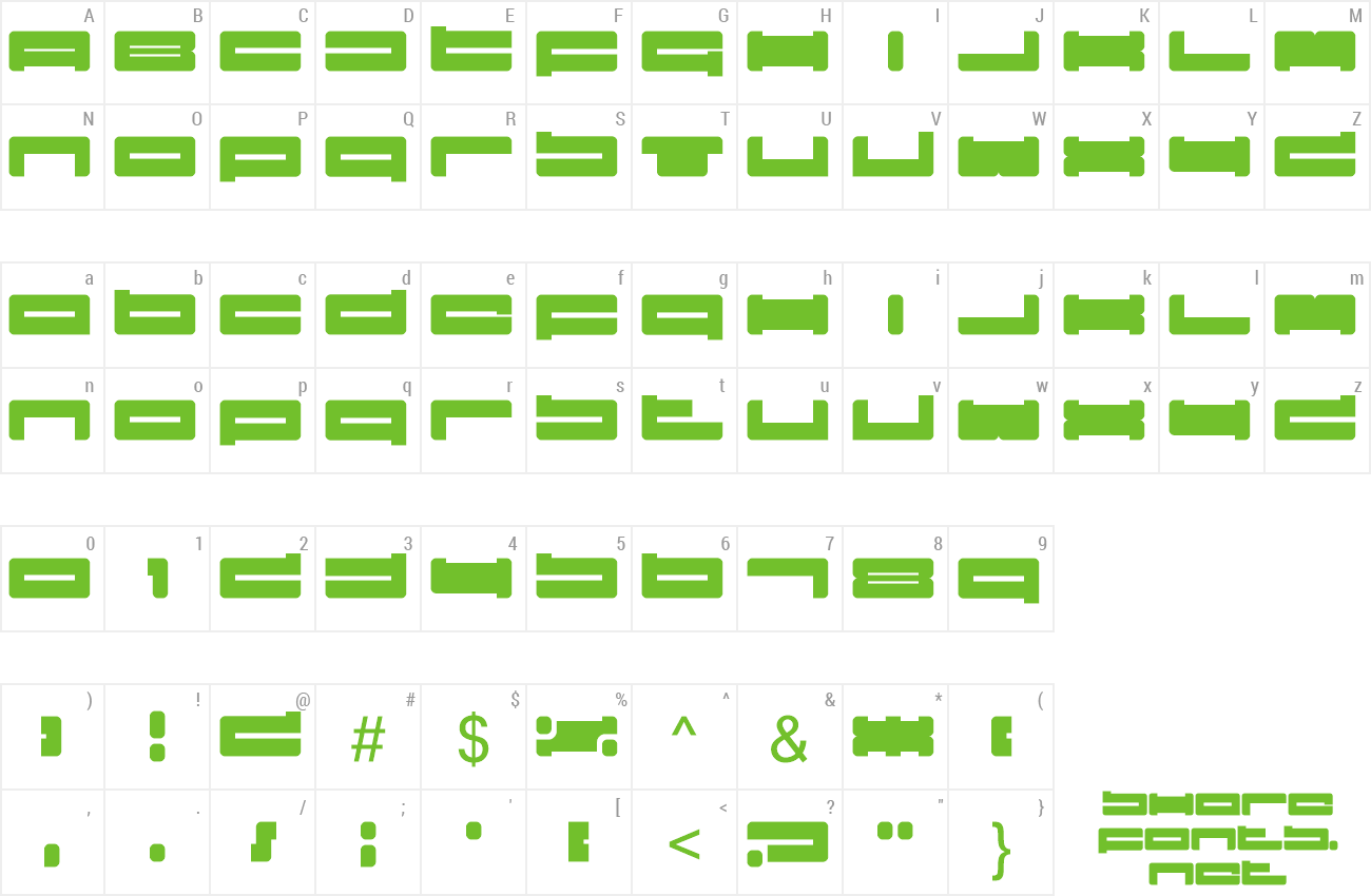 Font NeueSaat preview