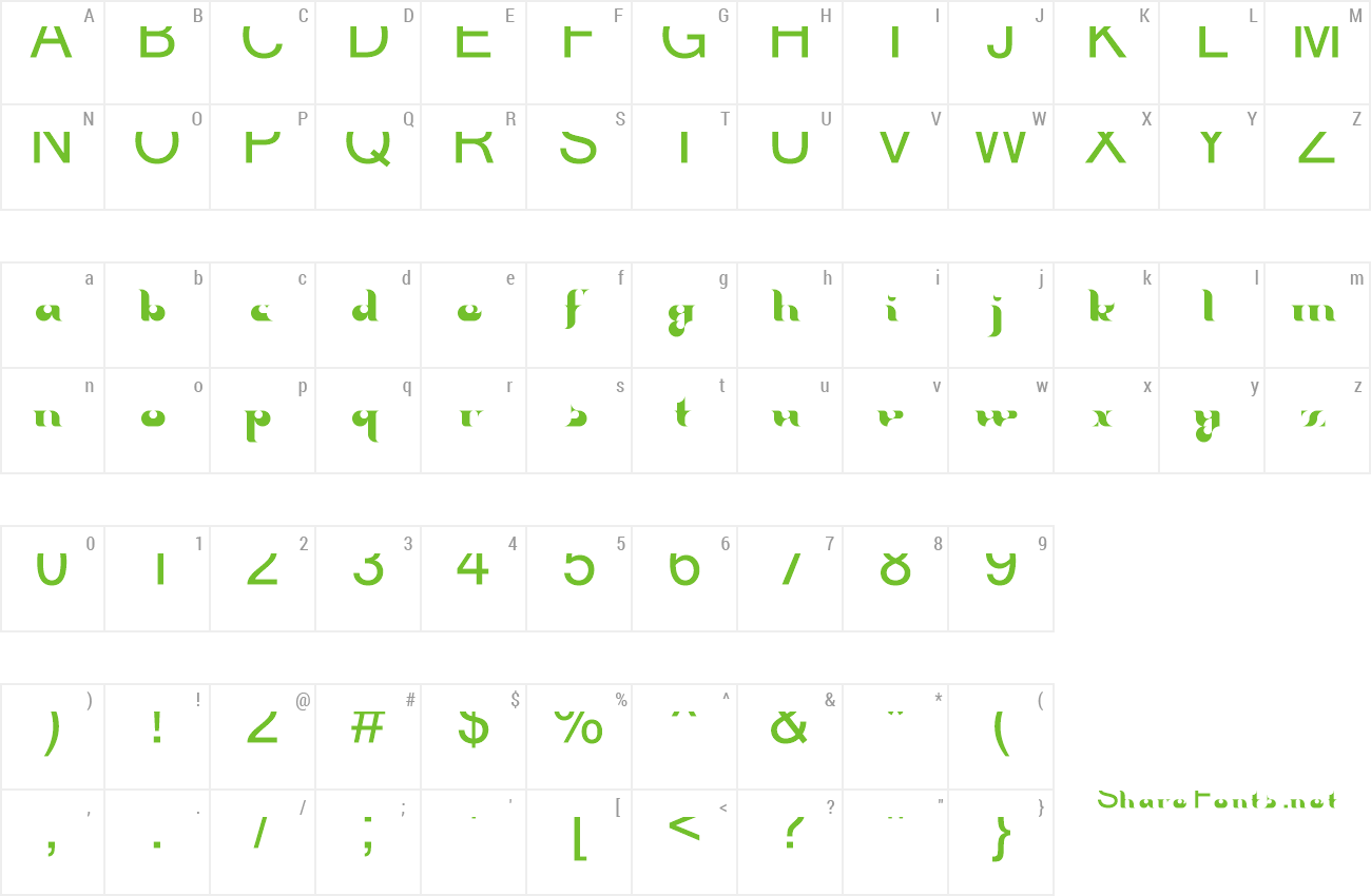 Font Root Canal preview