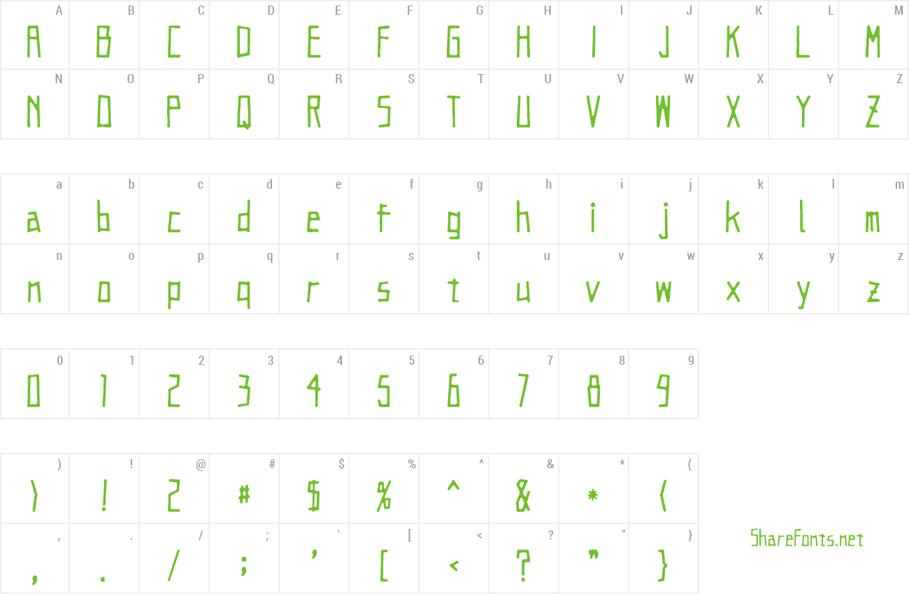 Font ss Rapid Eye Mo preview