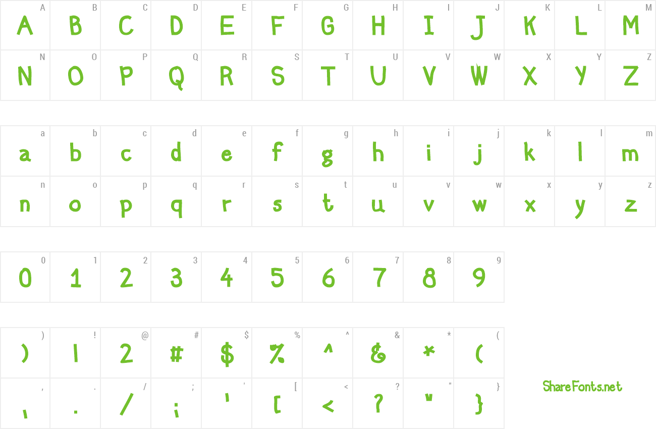 Font Trilok Bold preview