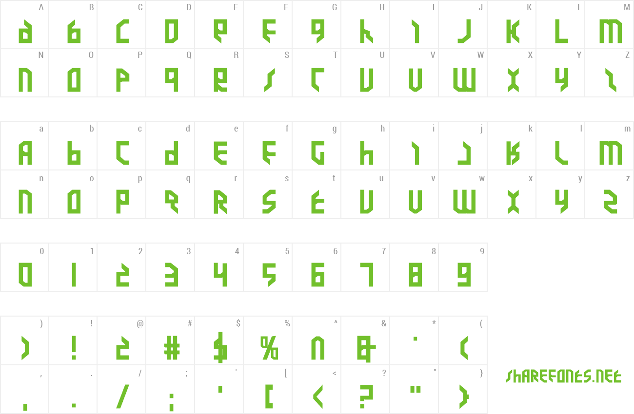 Font Valkyrie Expanded Bold preview