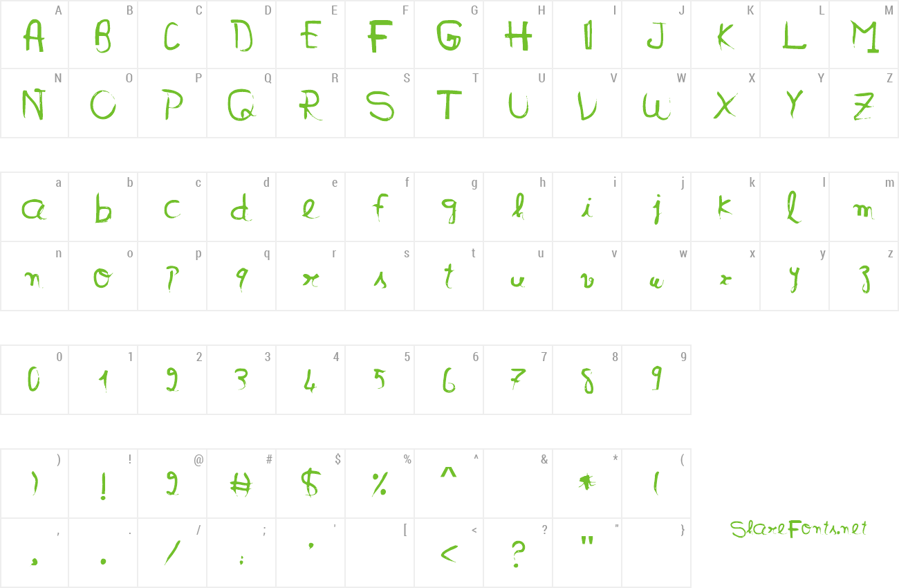 Font Virginia Two preview