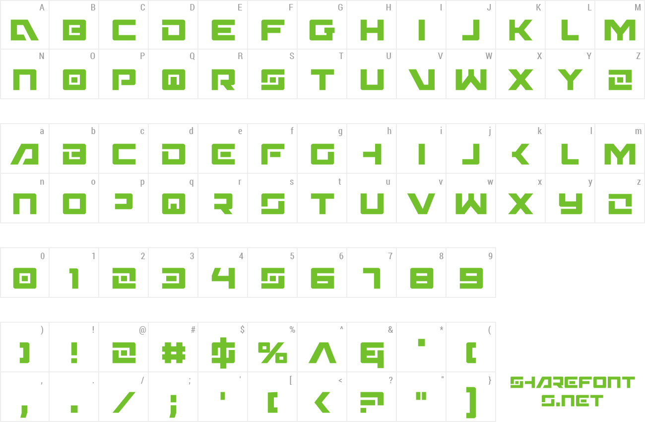 Font Wildcard  Condensed preview