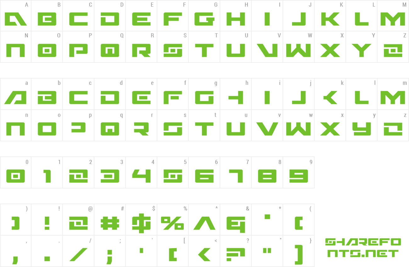 Font Wildcard preview