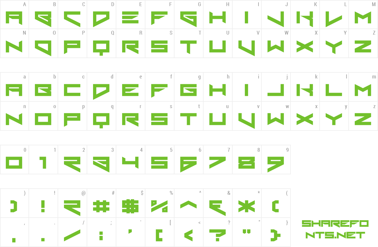 Font Xeros Theorem preview