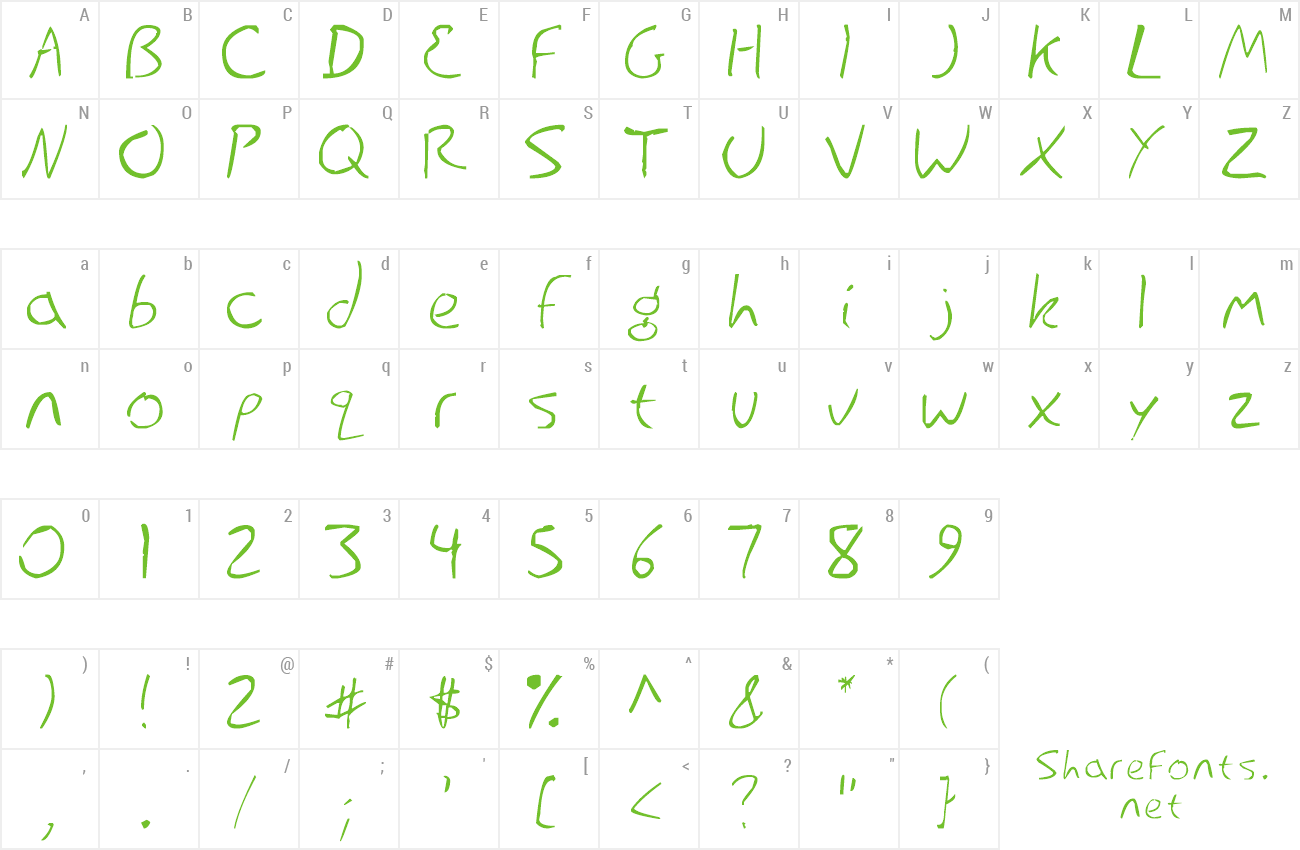 Font Kreoche's Plot preview