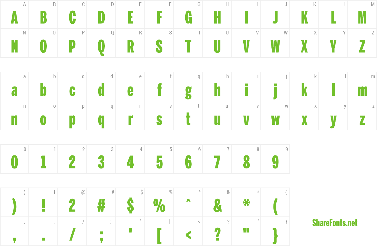 BentonSans ExtraComp Black Font wfonts com download free