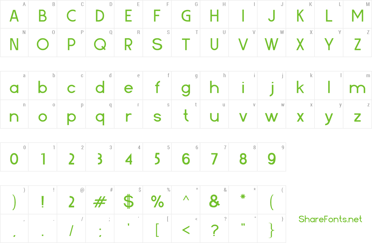 Font Anjasmoro preview