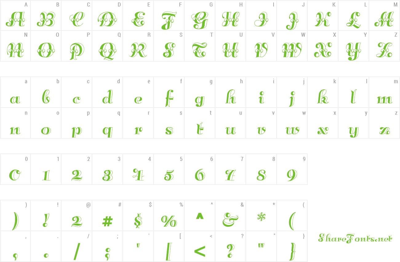 Font AnnabelleMatineeNF preview