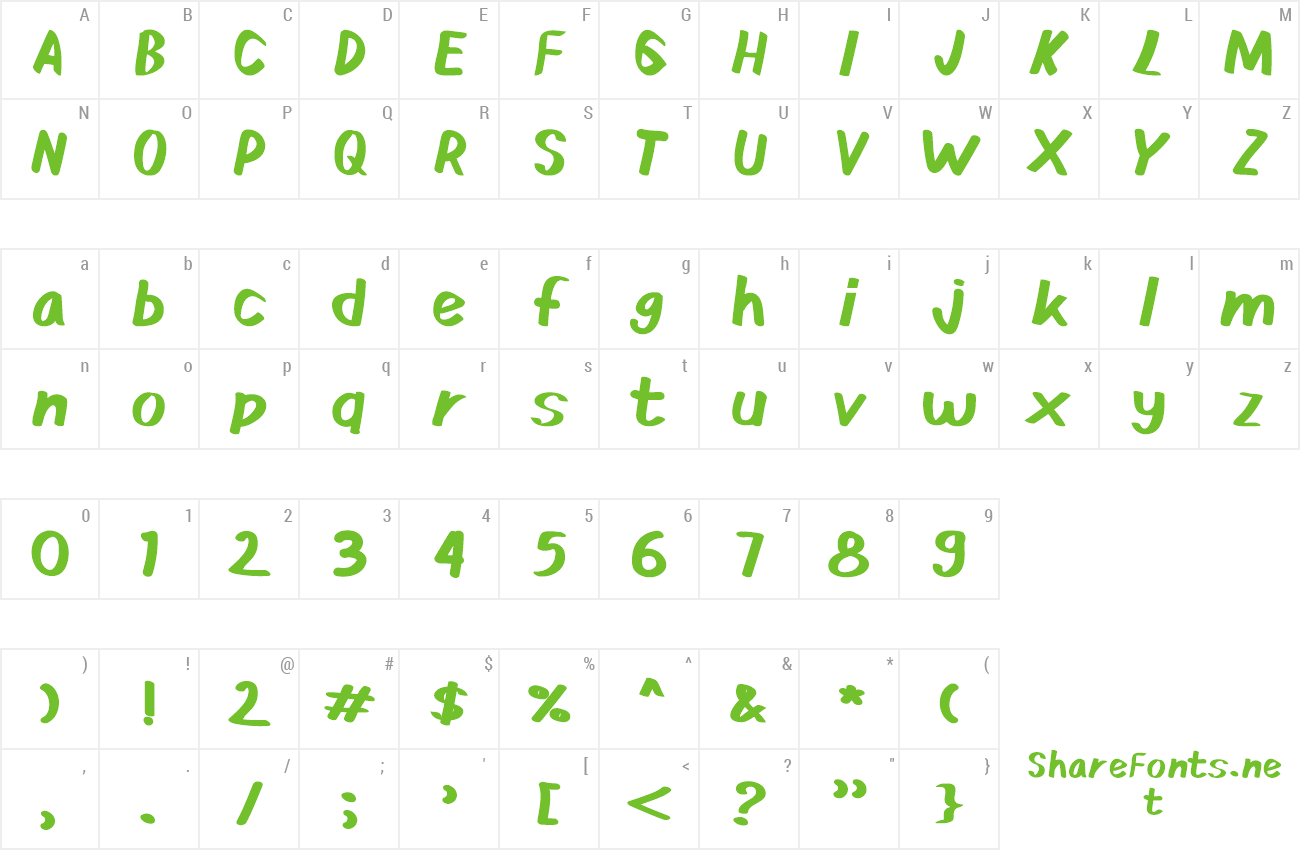 Font Ardies preview