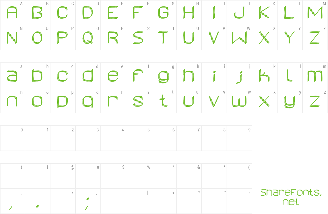 Font Asrelurio preview