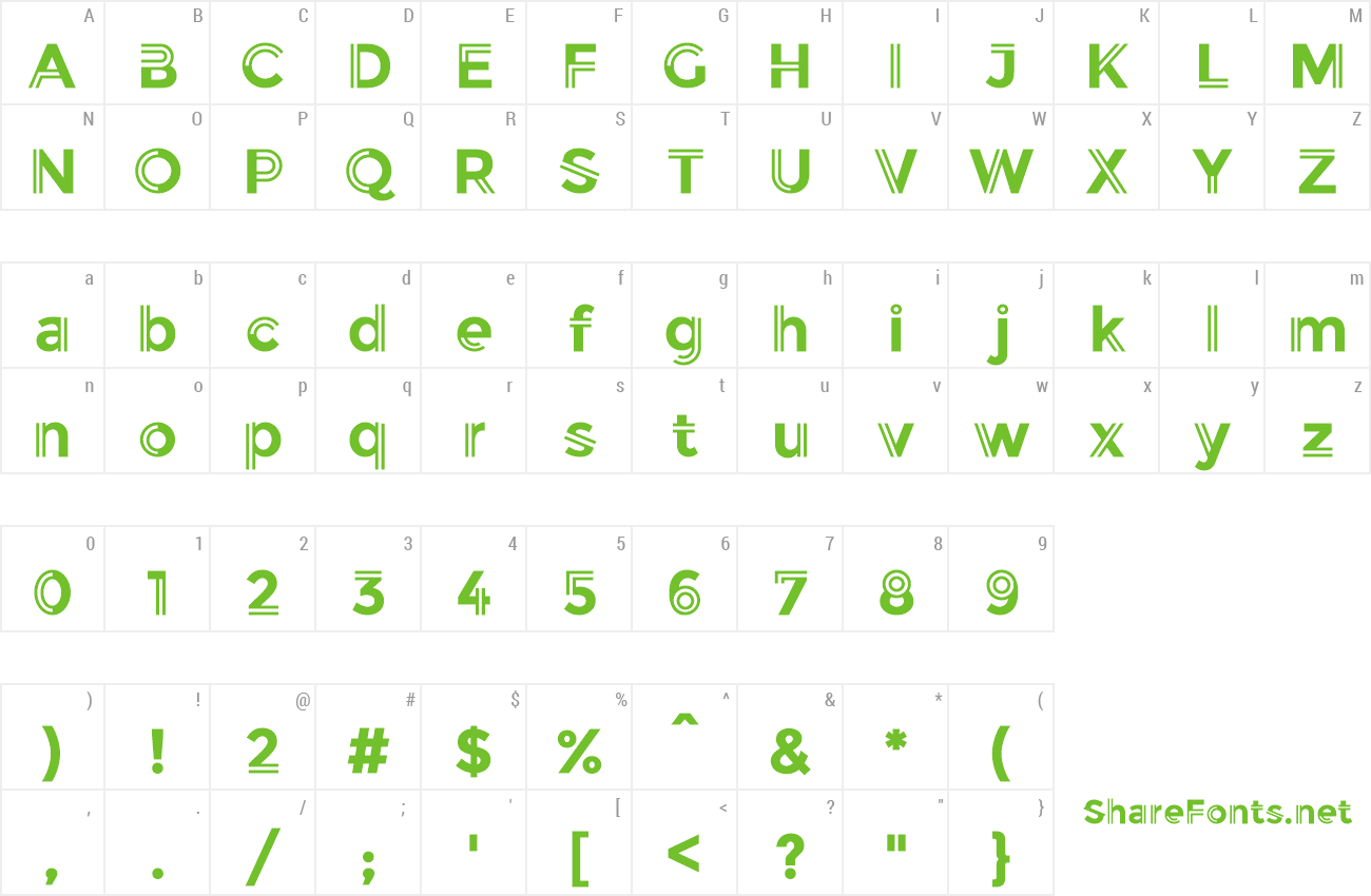 Font Balans preview