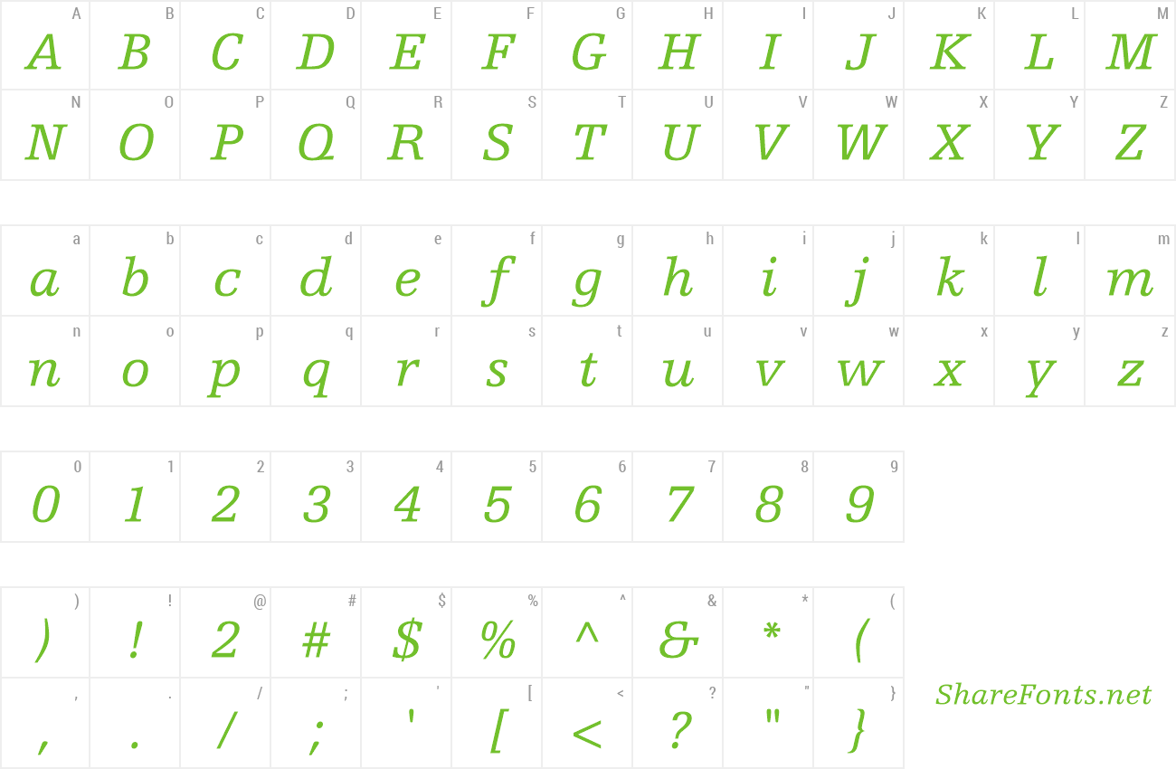 Font Egyptienne F LT Std preview