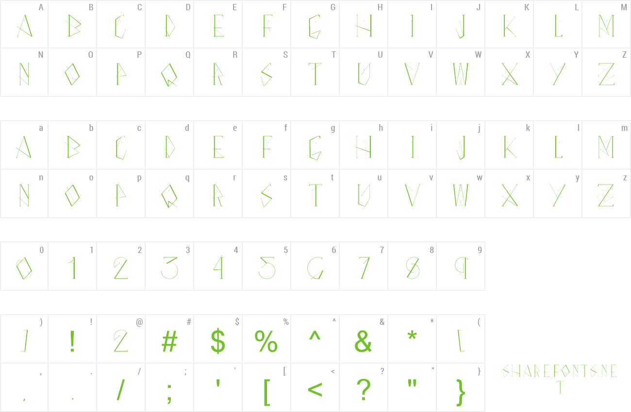 Font Farewell Regular preview