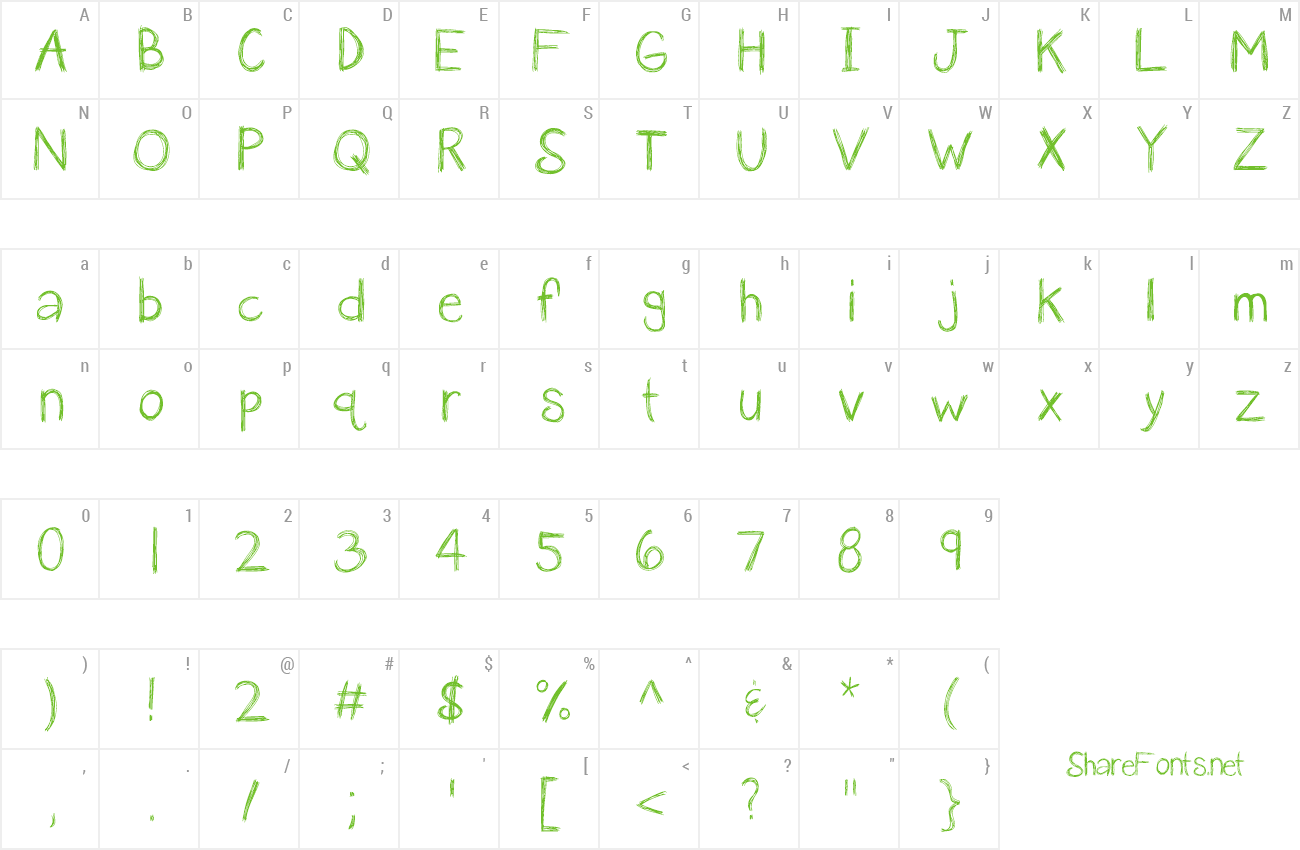 Font KB An Avoxlost preview