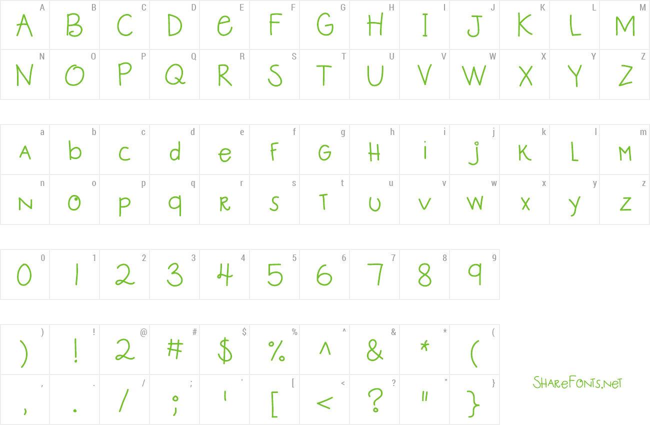 Font KB Interesting Zebra preview