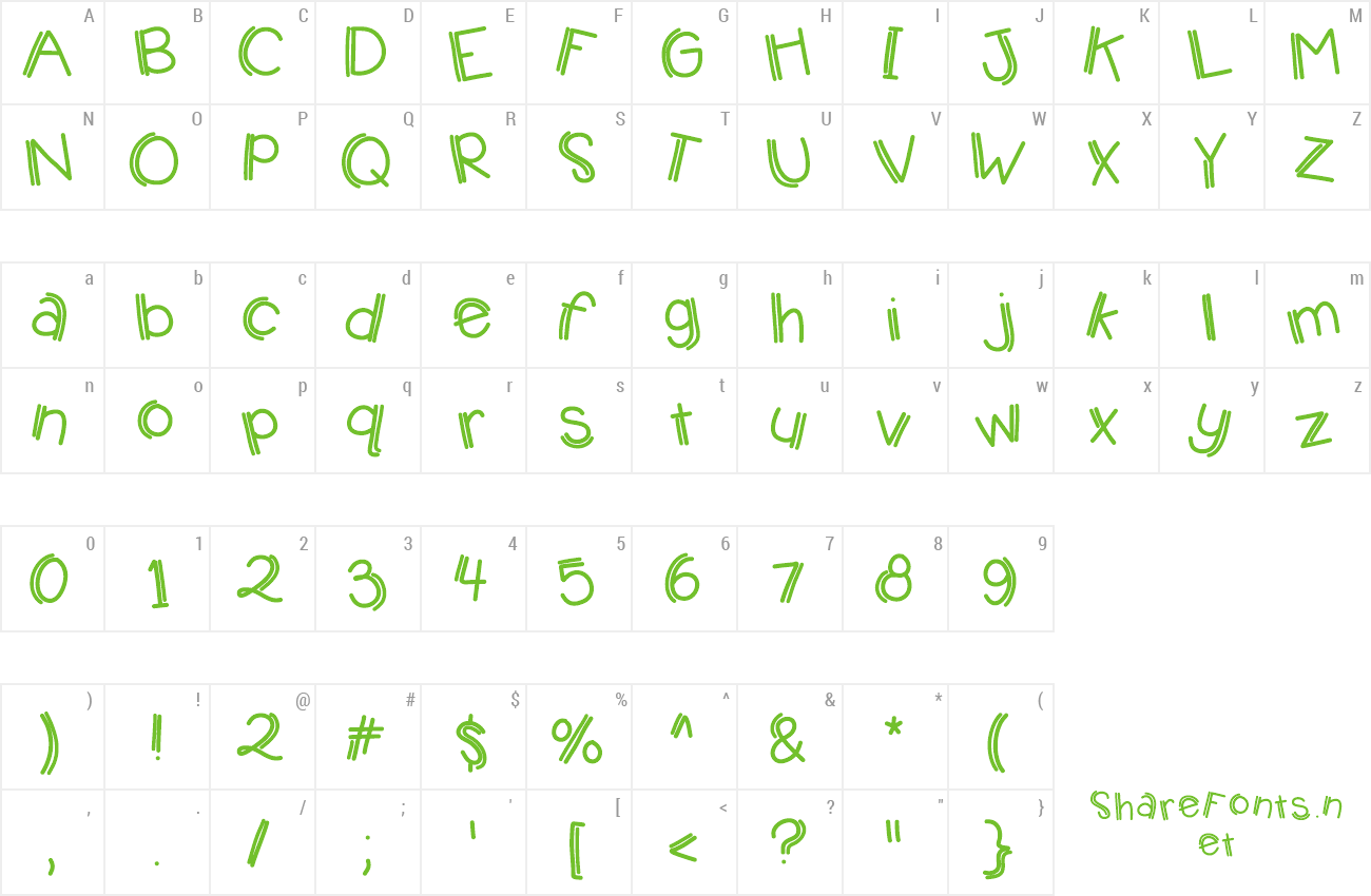 Font KB Jumping Jellybeans preview