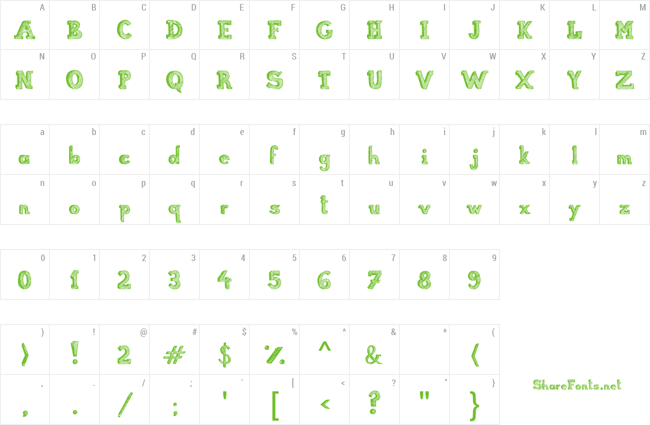 Font Sketch_2 preview